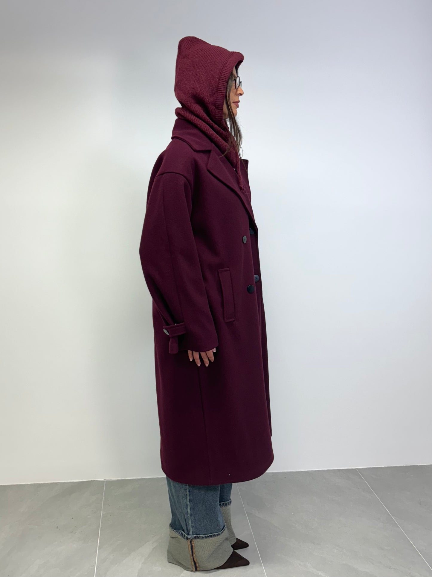 Cappotto over Burgundy