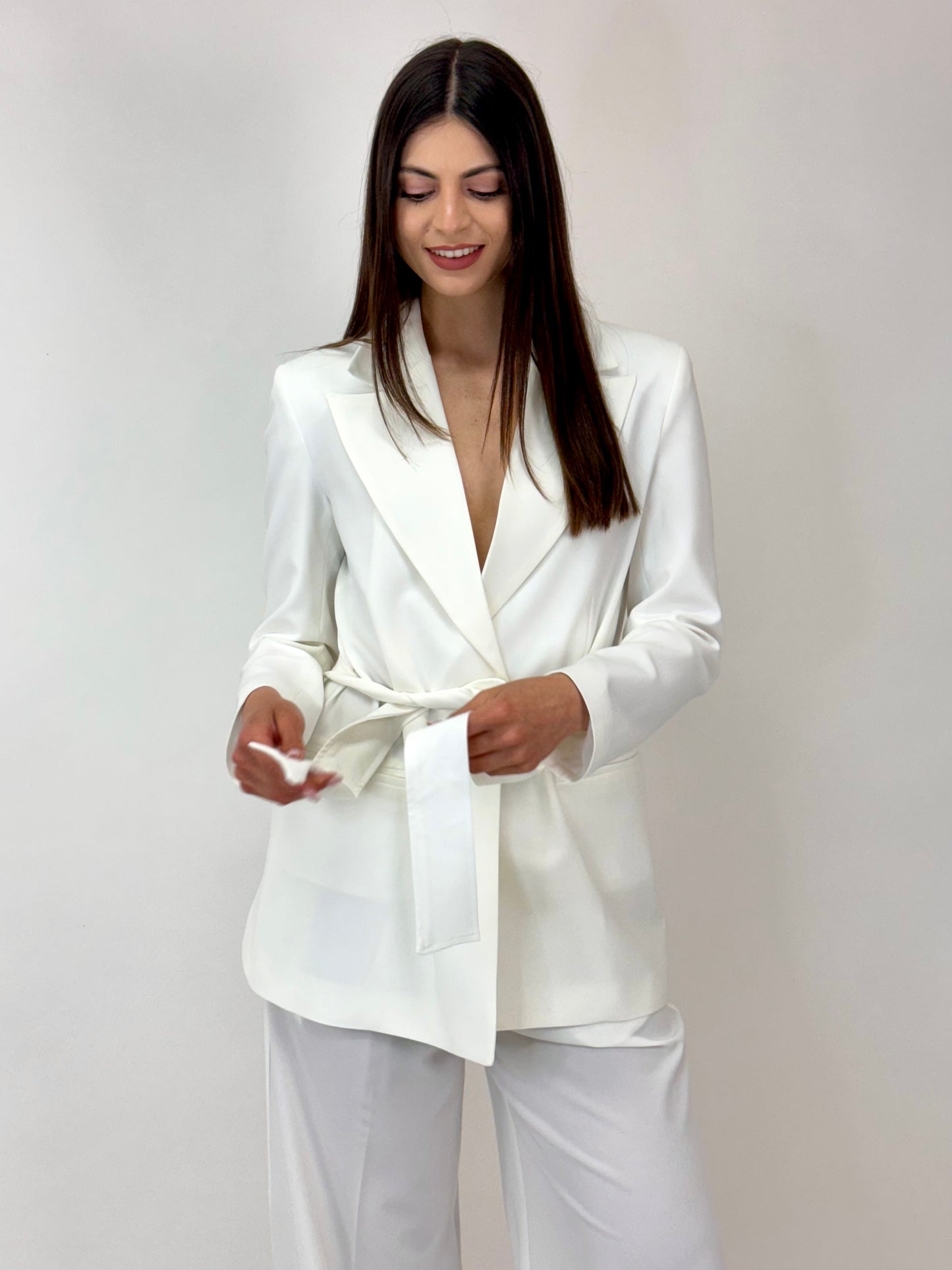 Tailleur MOKOS vestaglia bianco