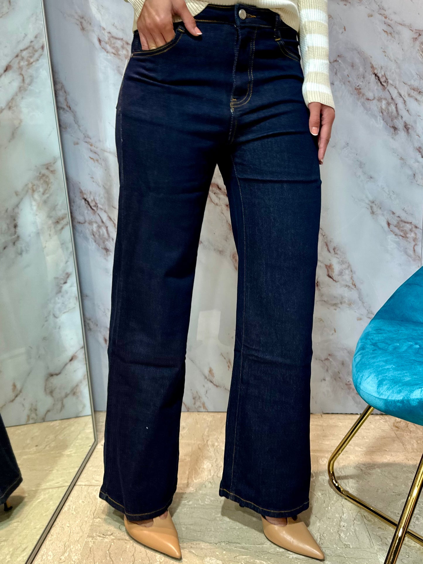 WIDE LEG BLUE