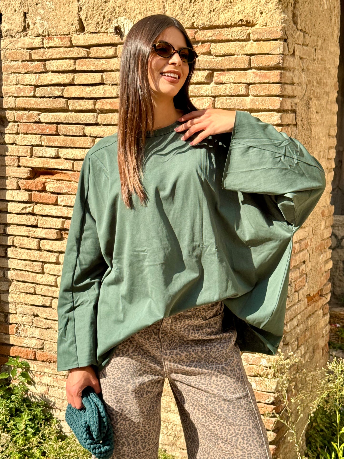 T-SHIRT LONGUETTE GREEN