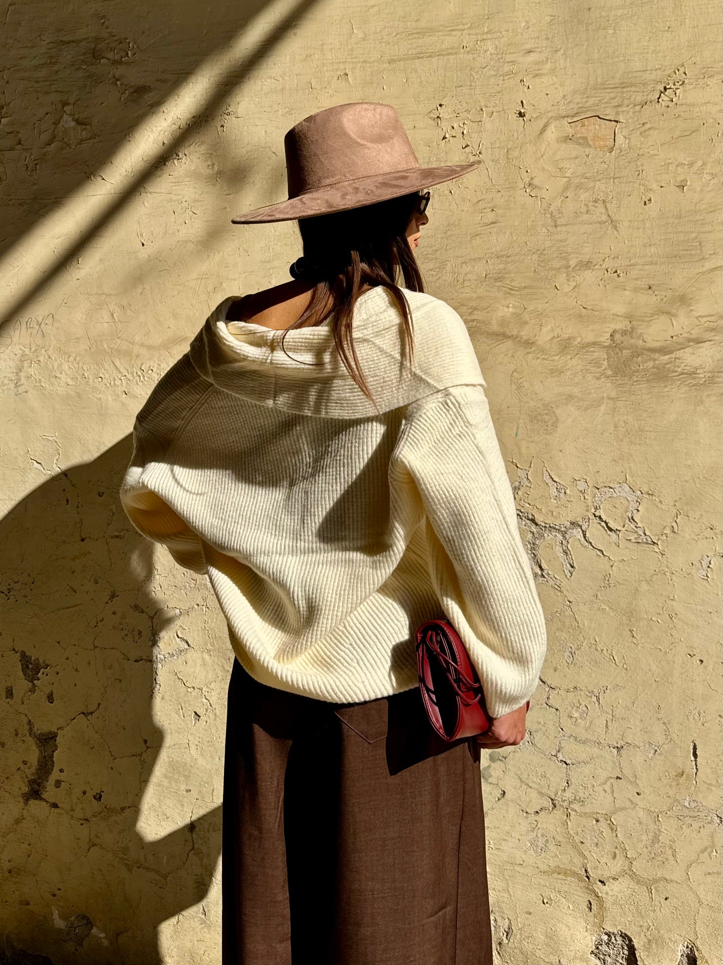 PULL DOPPIOPETTO CREAM