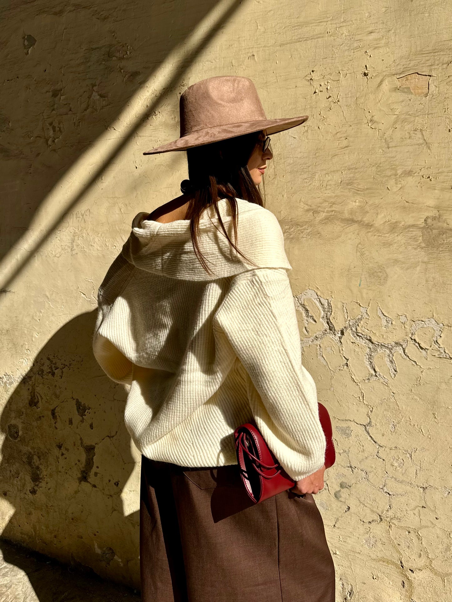 PULL DOPPIOPETTO CREAM