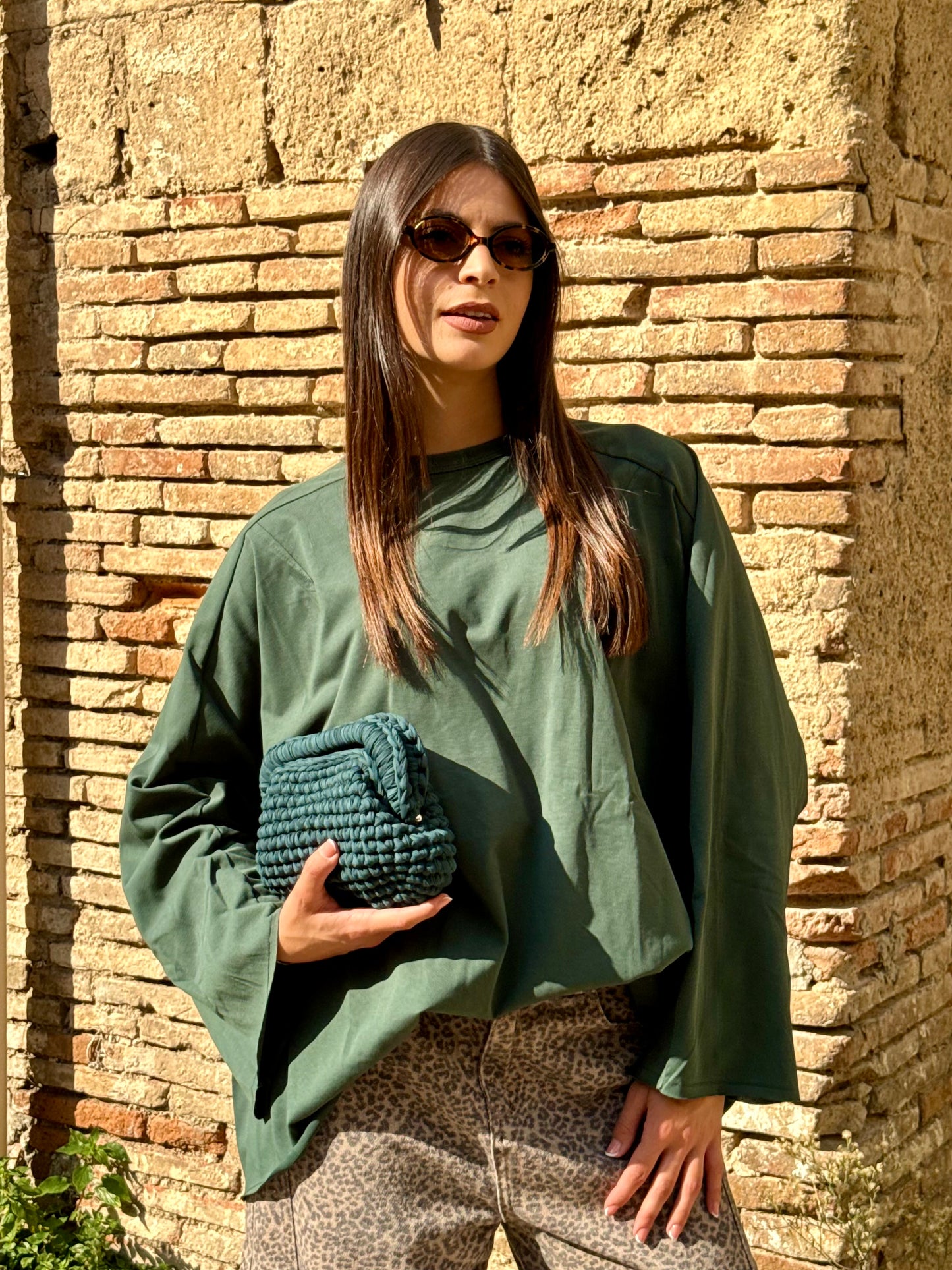 T-SHIRT LONGUETTE GREEN