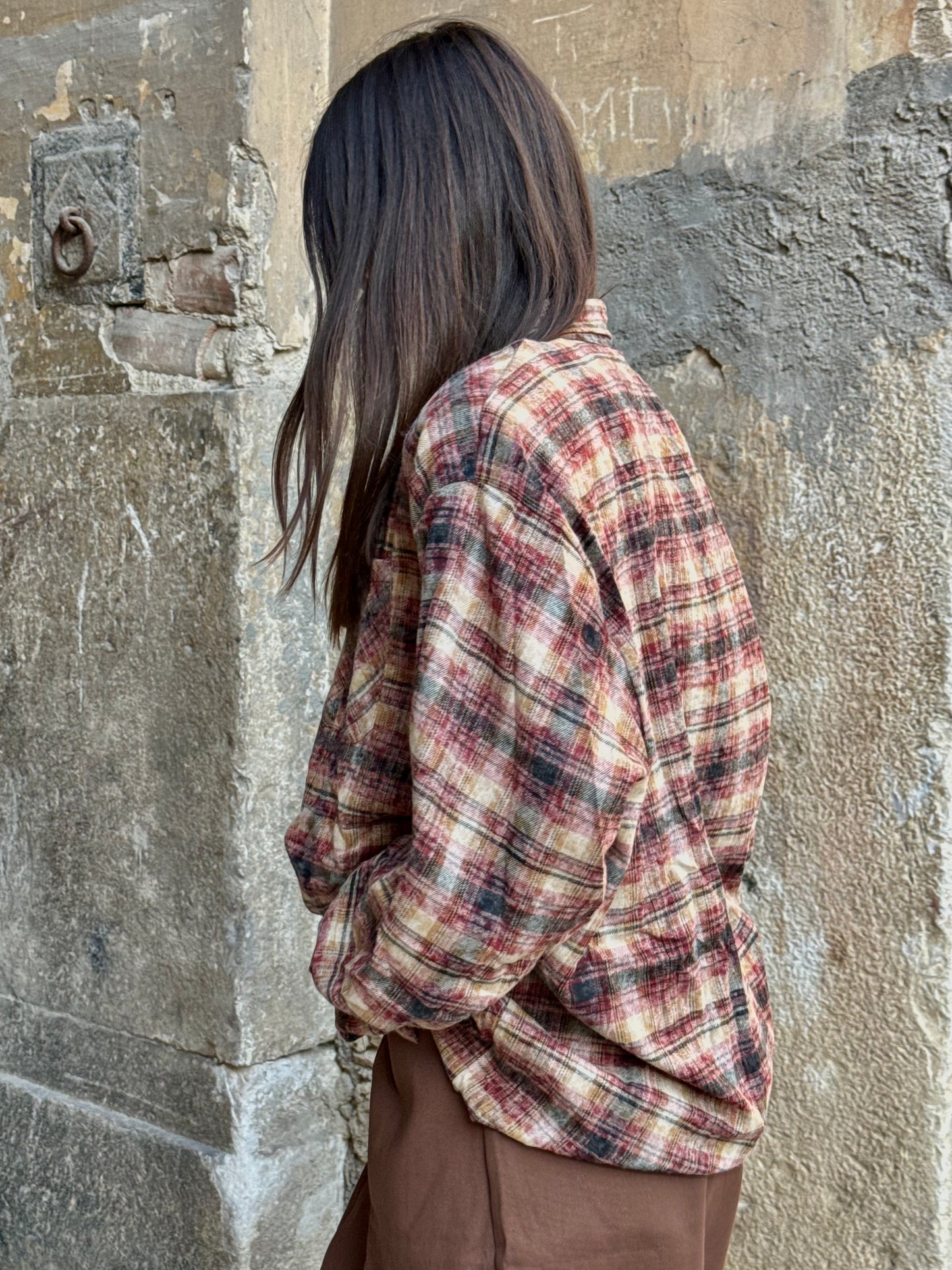Camicia tartan wash