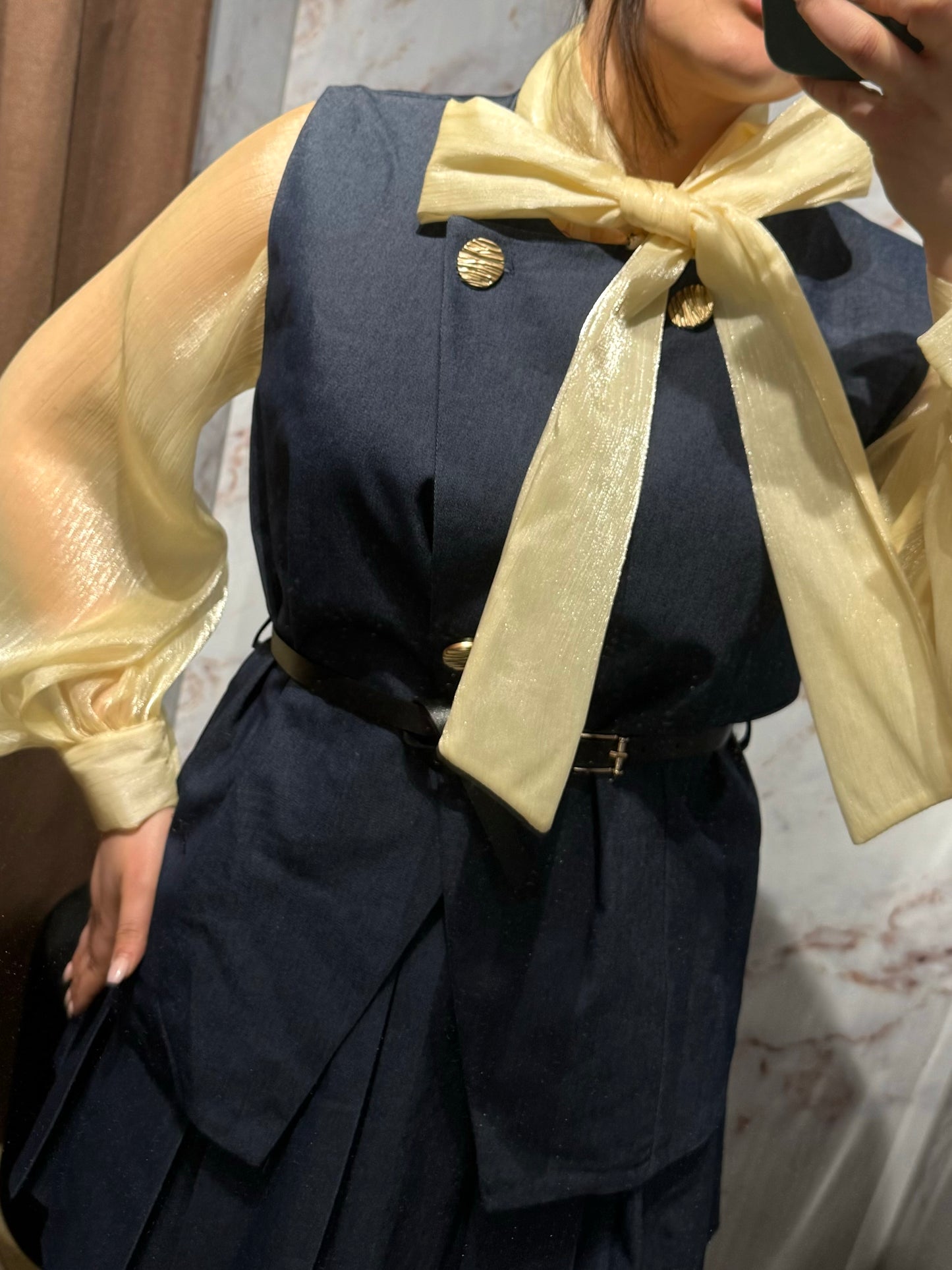 CORD SET DENIM