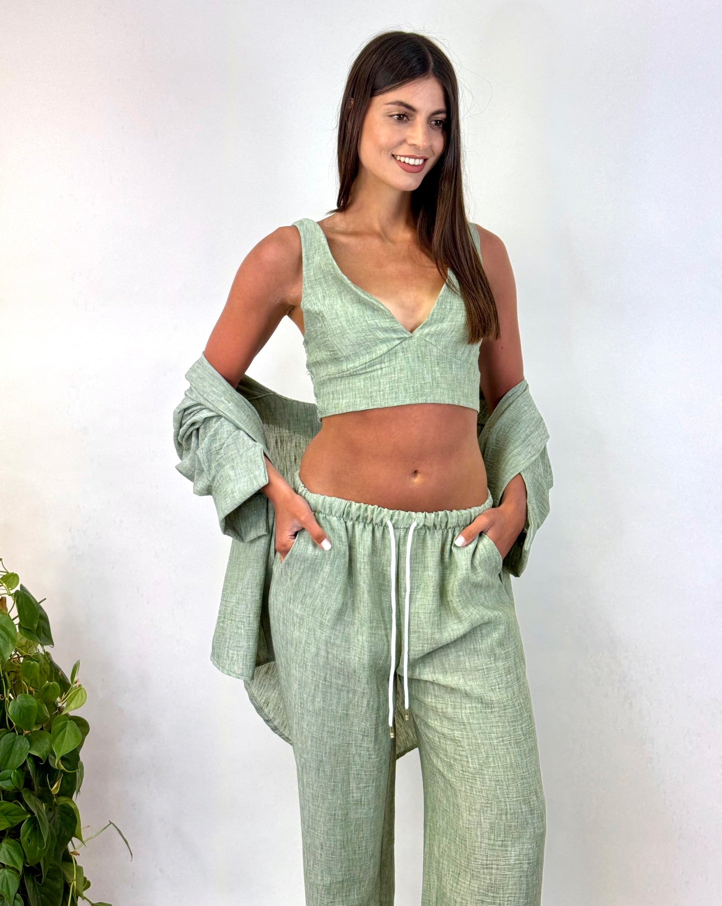 Cord set green