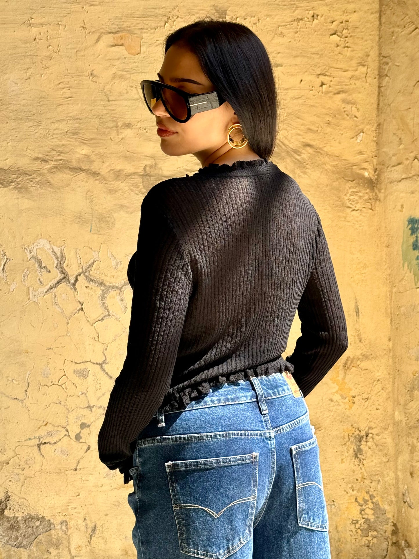Maglia Jacqueline nera