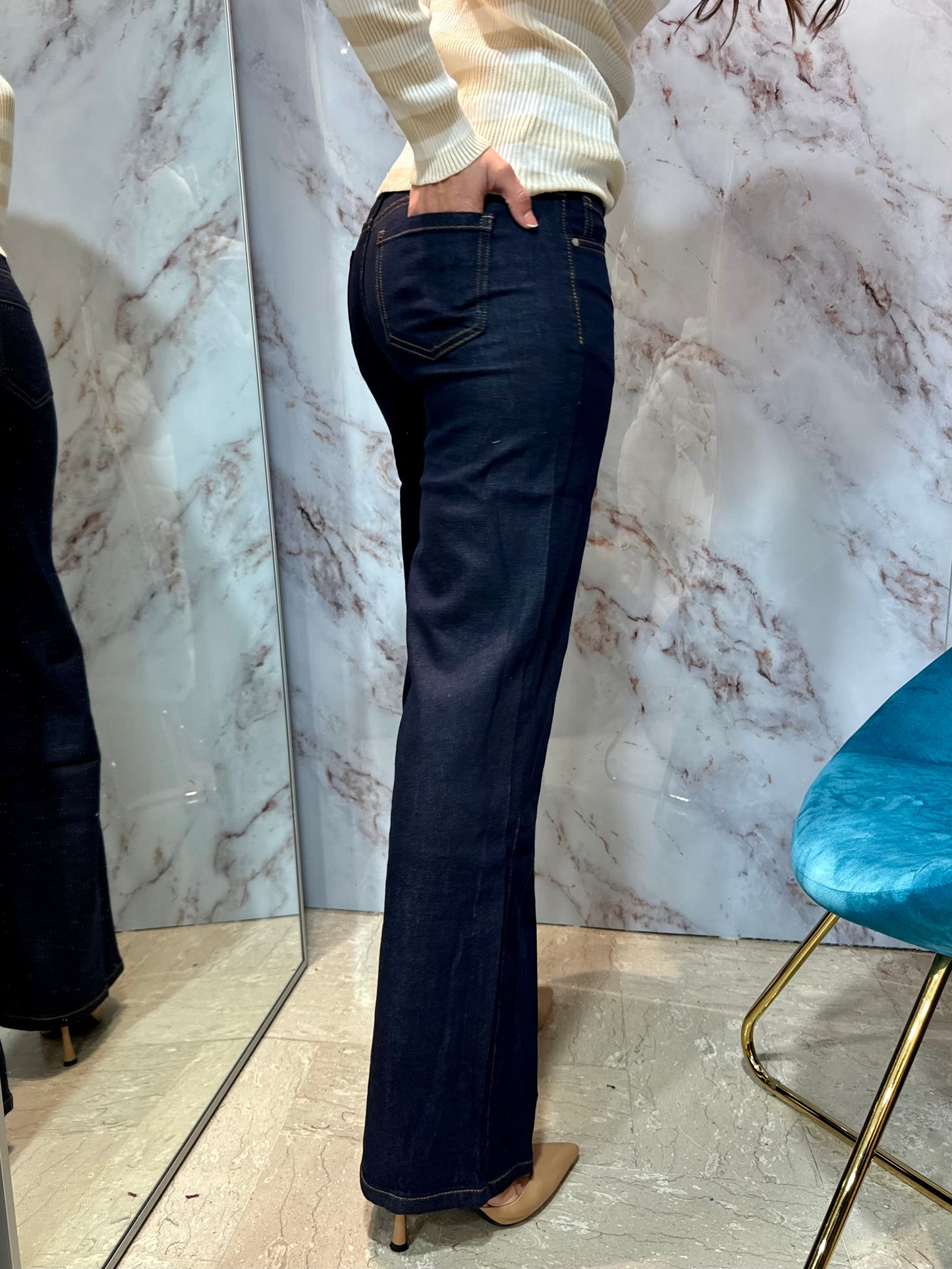 WIDE LEG BLUE