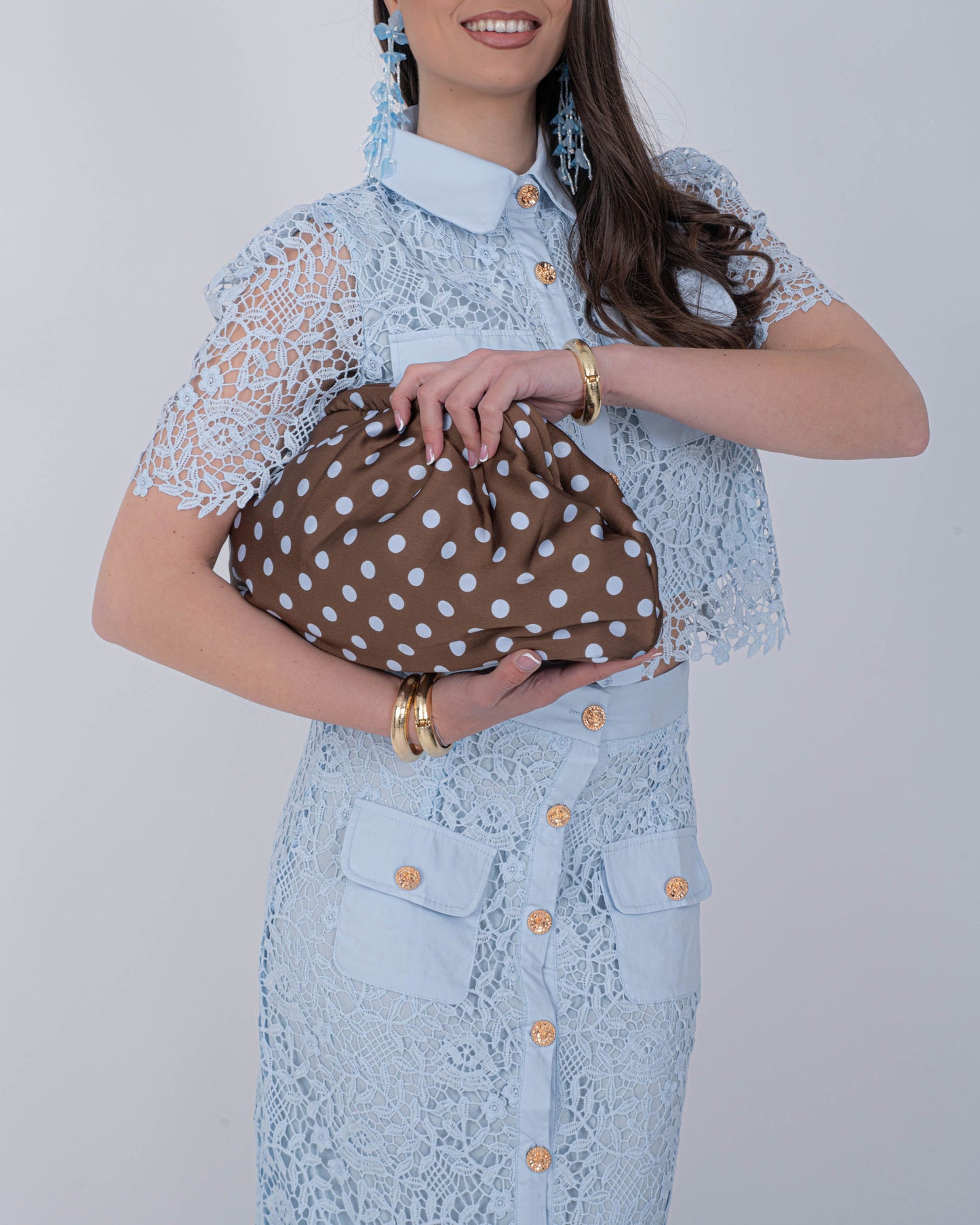BORSA PASTICCINO POIS CHOCO AZUL