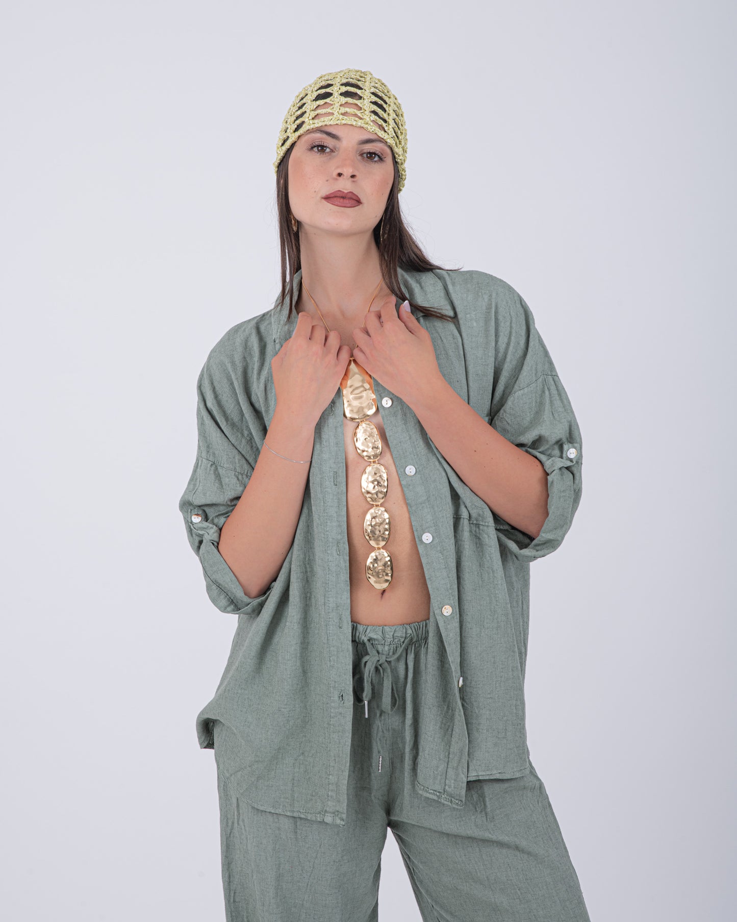 CORD SET AMOUR LINO VERDE