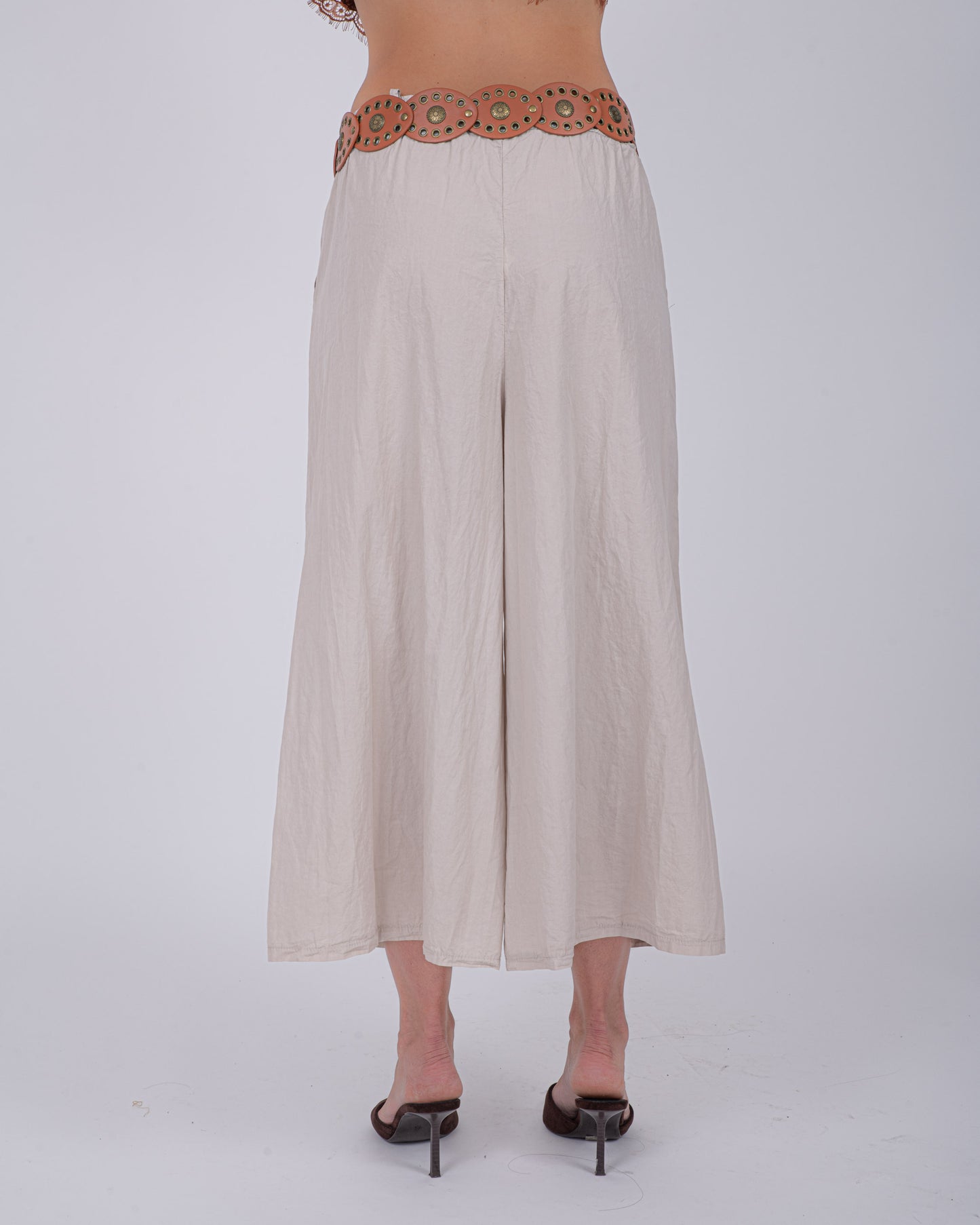 MAXI BERMUDA COTTON BEIJE