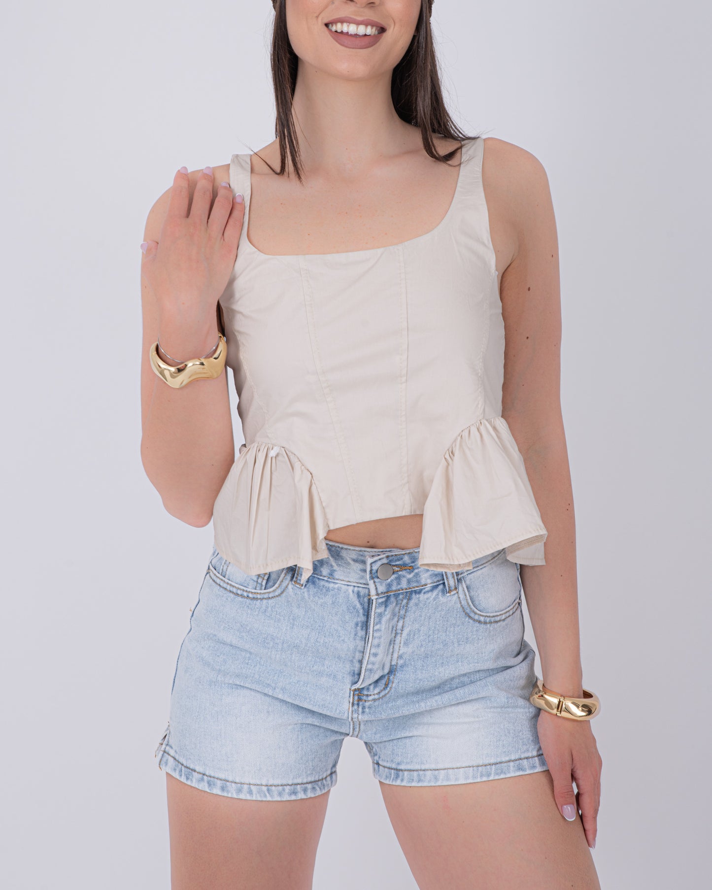 SHORTS JEANS CHIARO