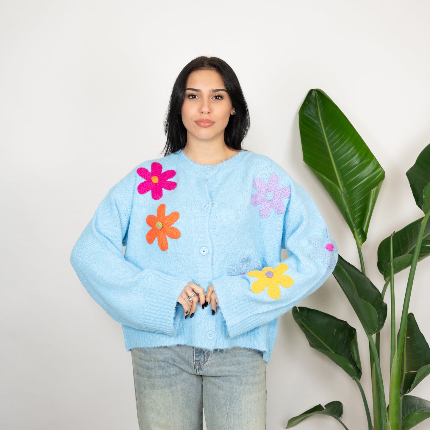 CARDIGAN FLORA