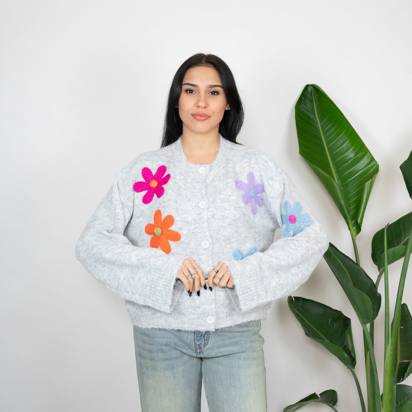 CARDIGAN FLORA