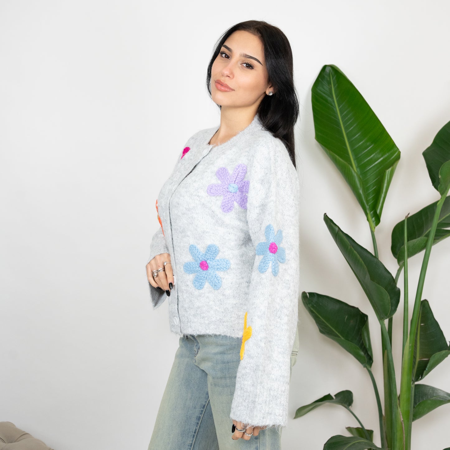 CARDIGAN FLORA