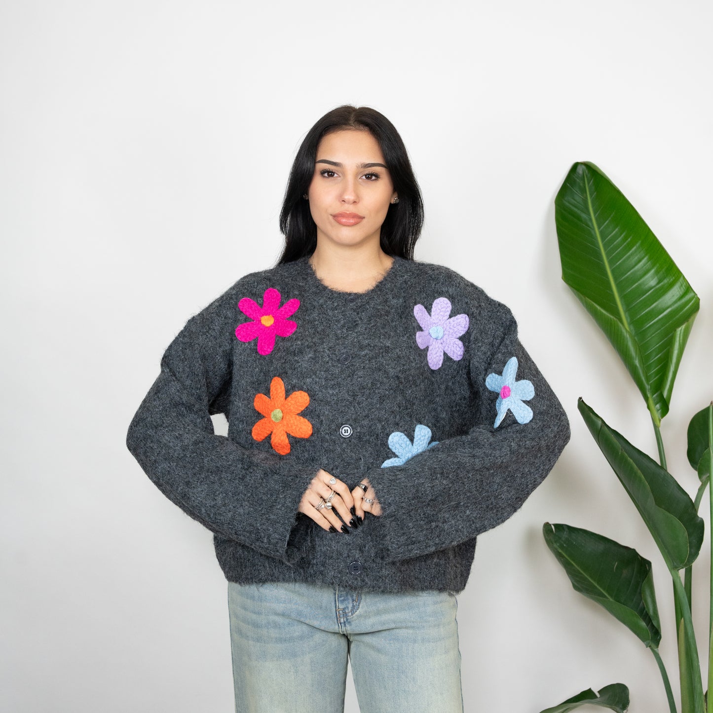 CARDIGAN FLORA
