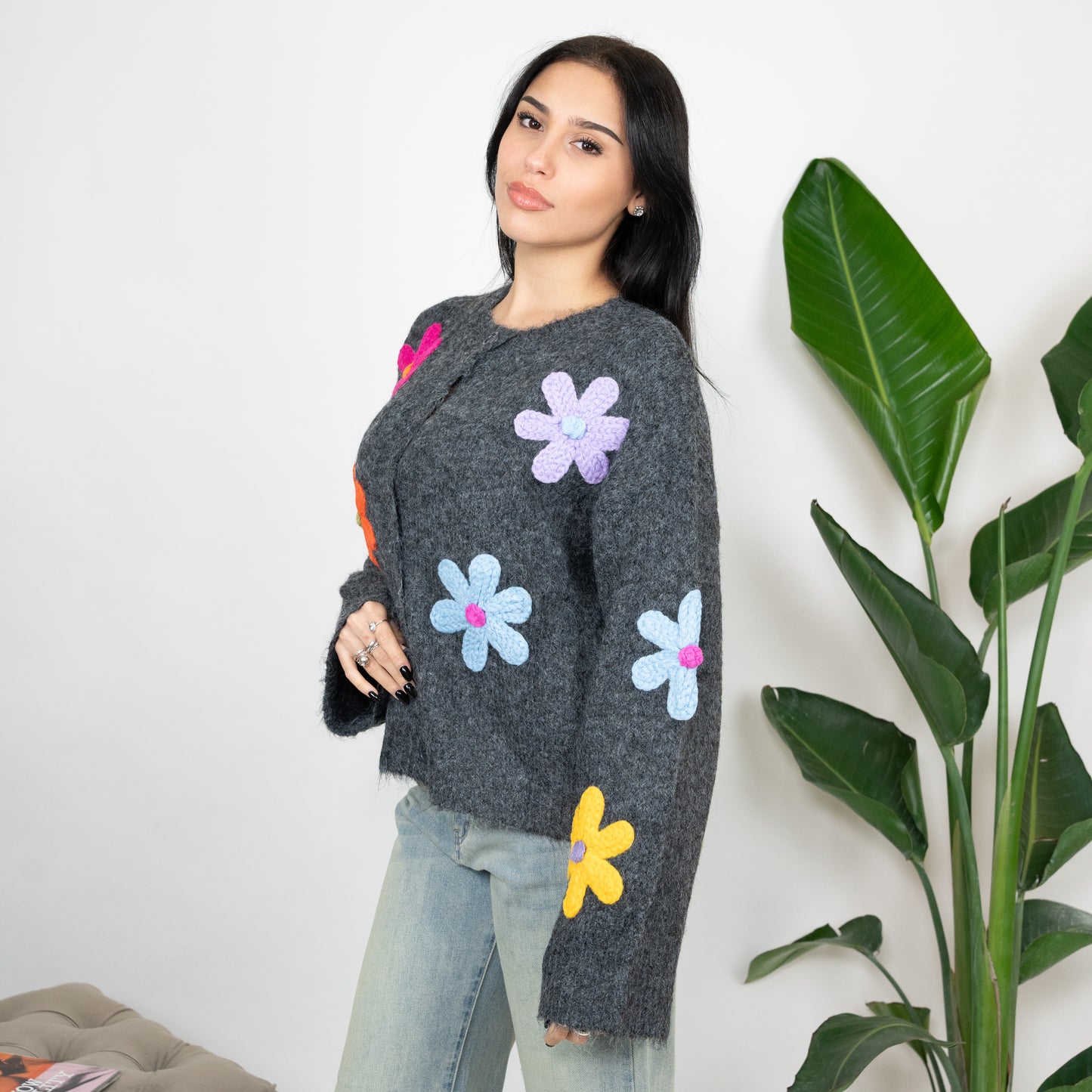 CARDIGAN FLORA