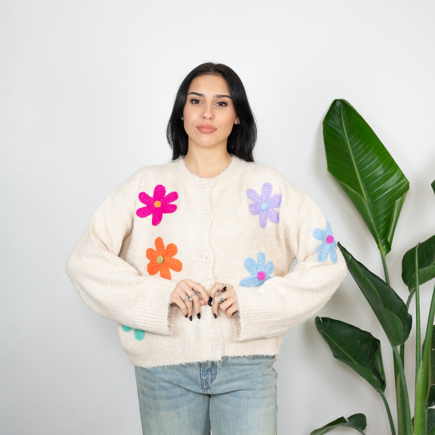 CARDIGAN FLORA