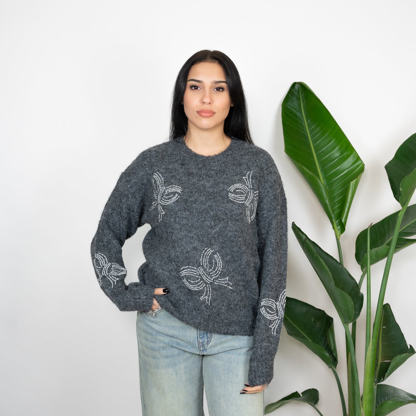 MAGLIONE PEARL FLAKE