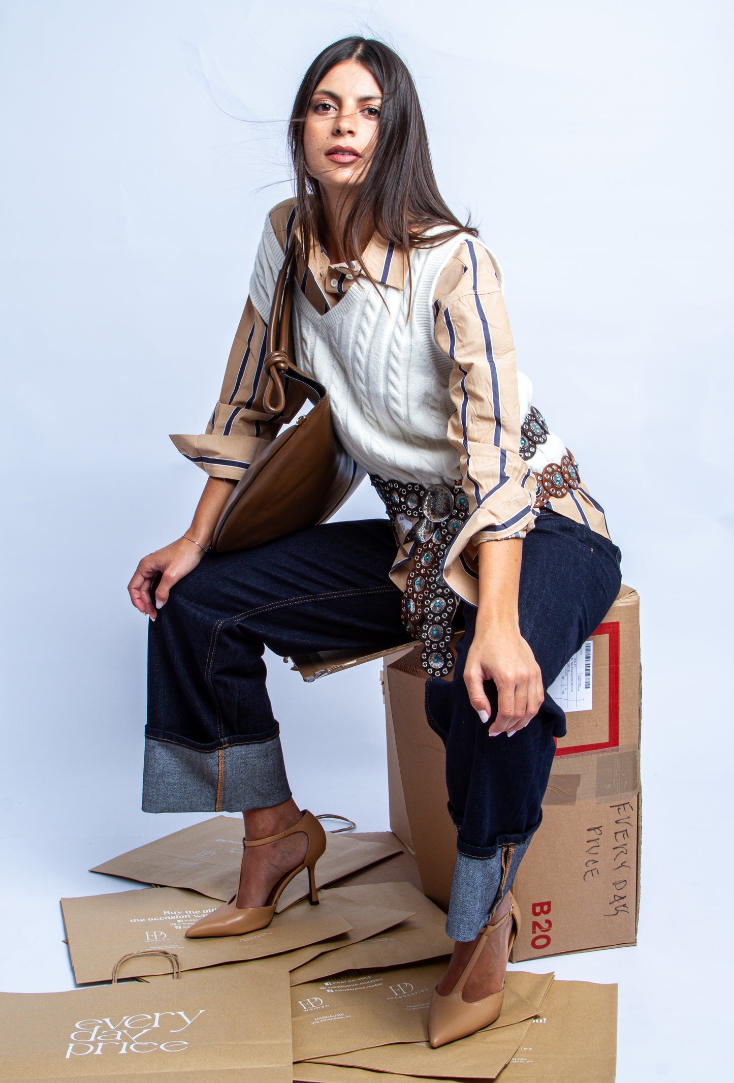 JEANS PIEGA BLUE DENIM
