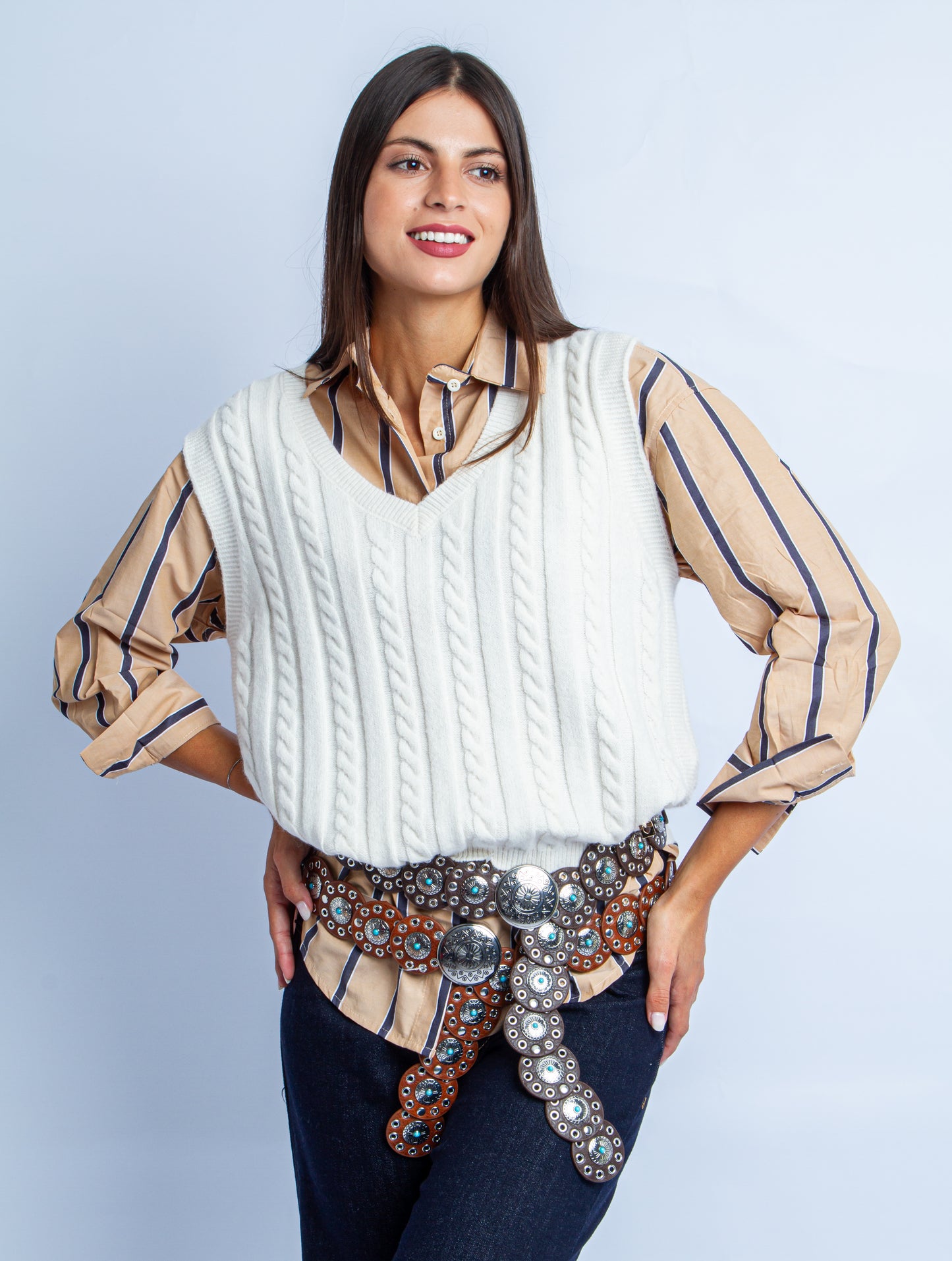 GILET TRECCE