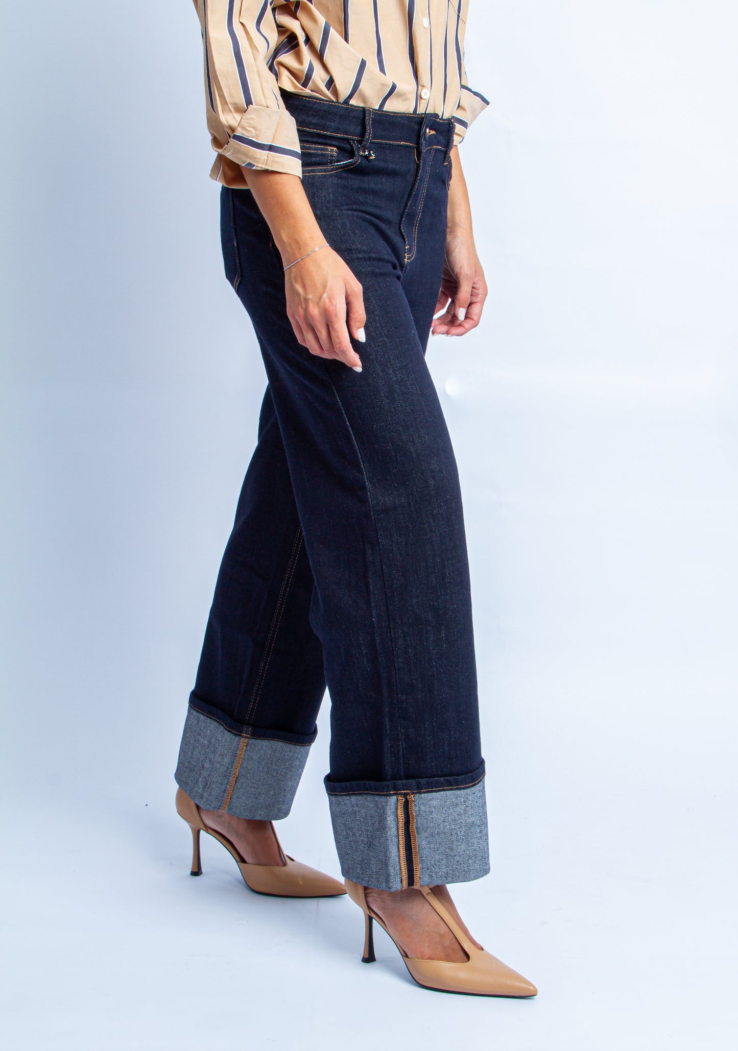 JEANS PIEGA BLUE DENIM