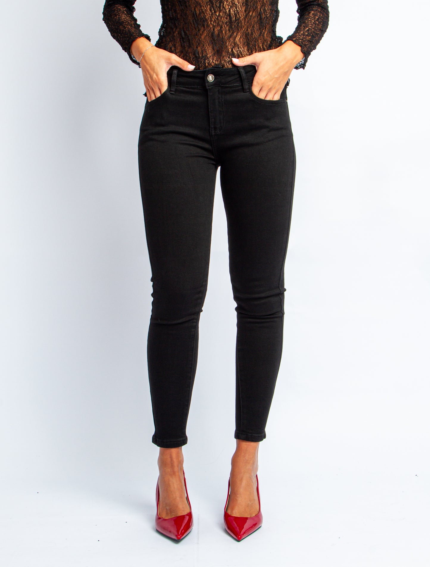 JEANS SKINNY BLACK