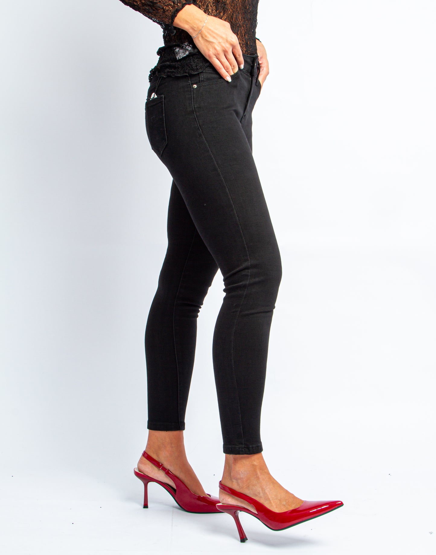 JEANS SKINNY BLACK