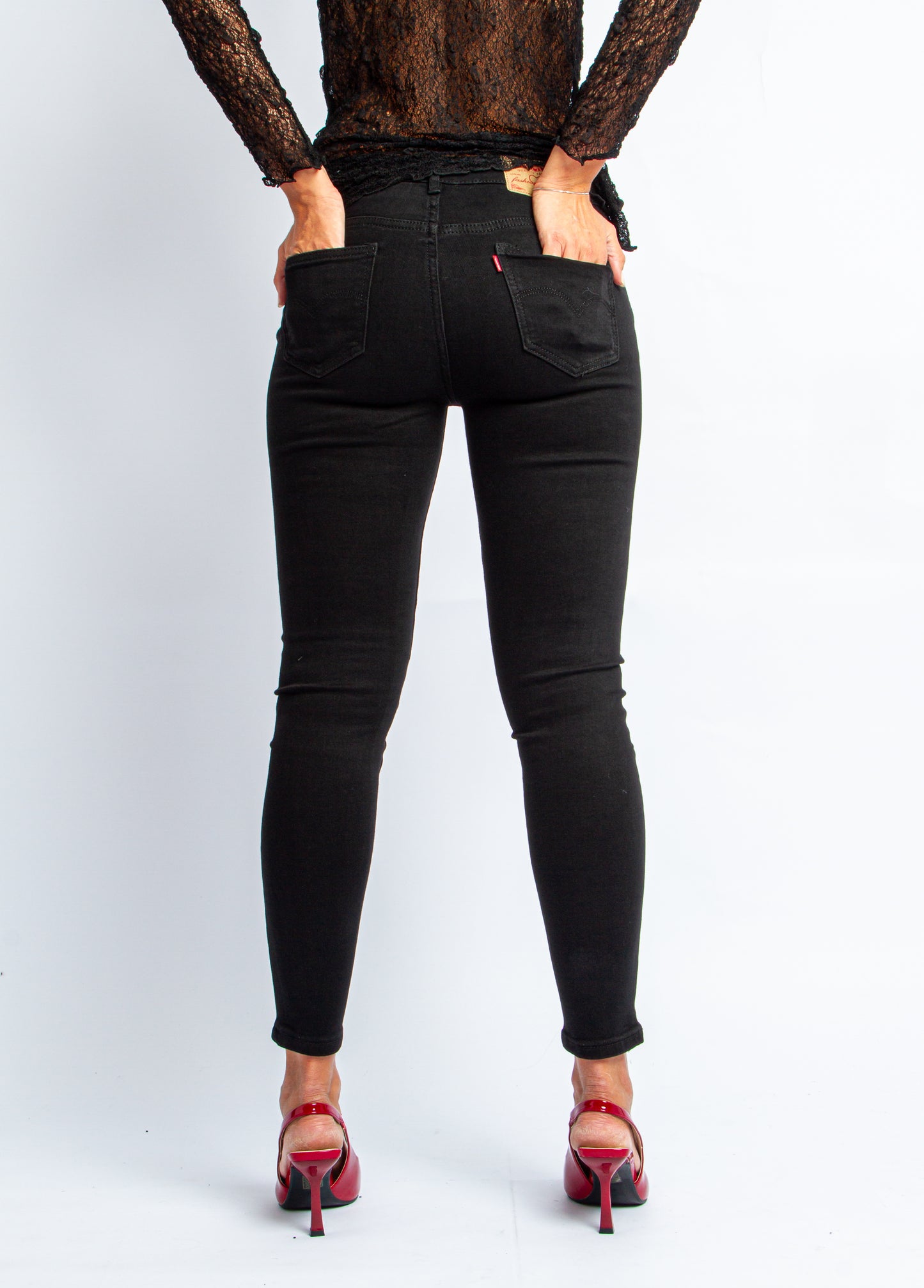 JEANS SKINNY BLACK