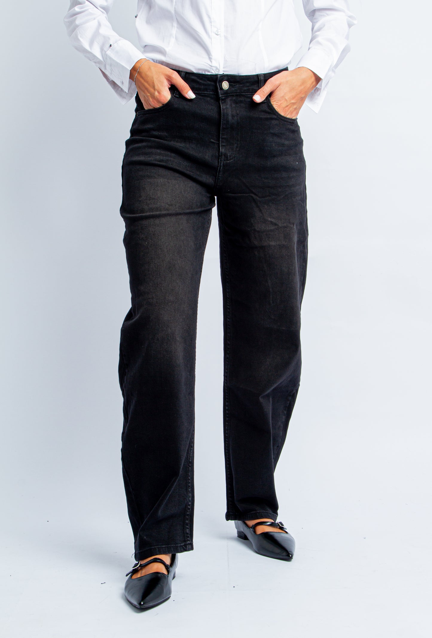 JEANS BANANA GREY