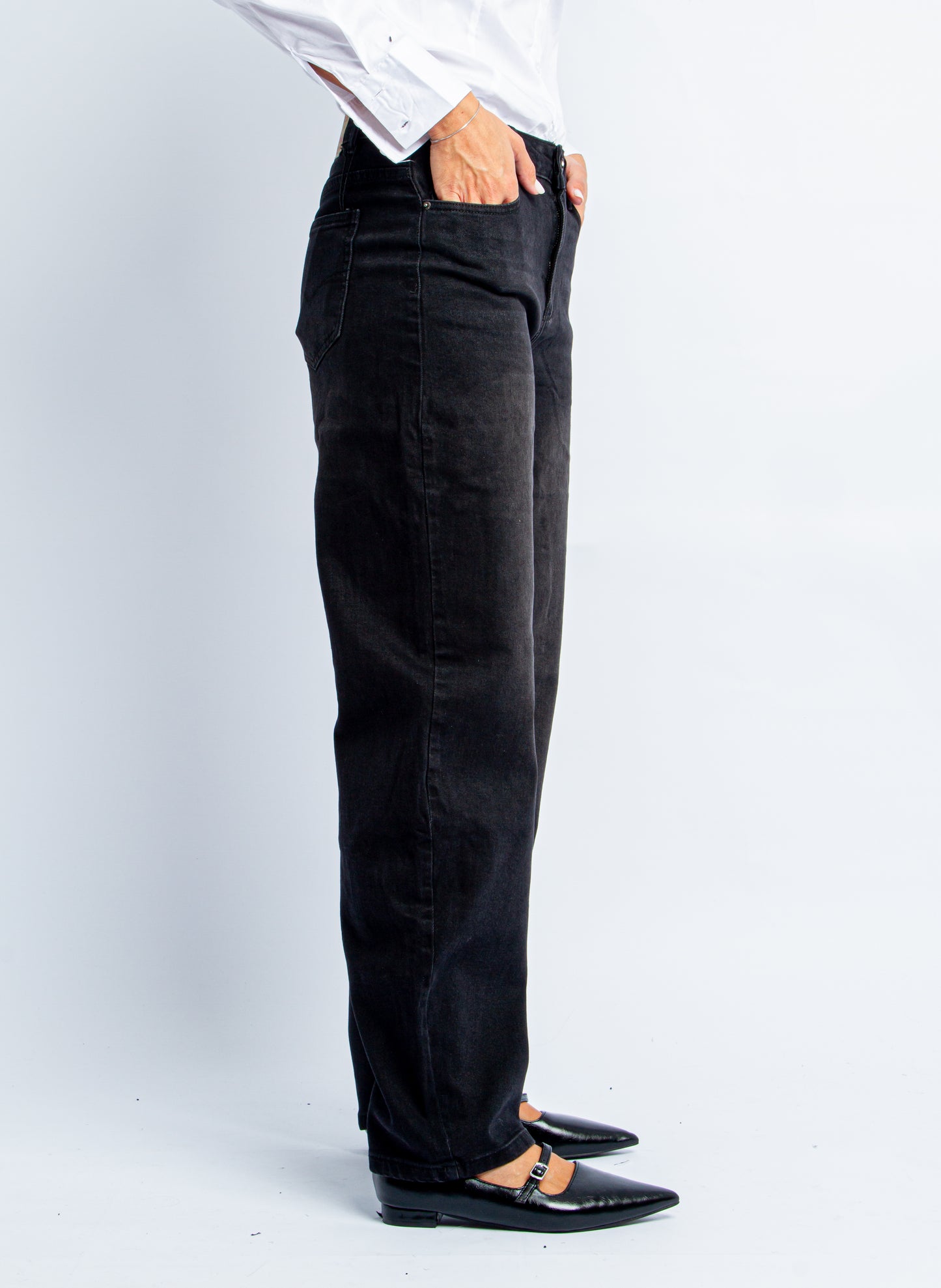 JEANS BANANA GREY