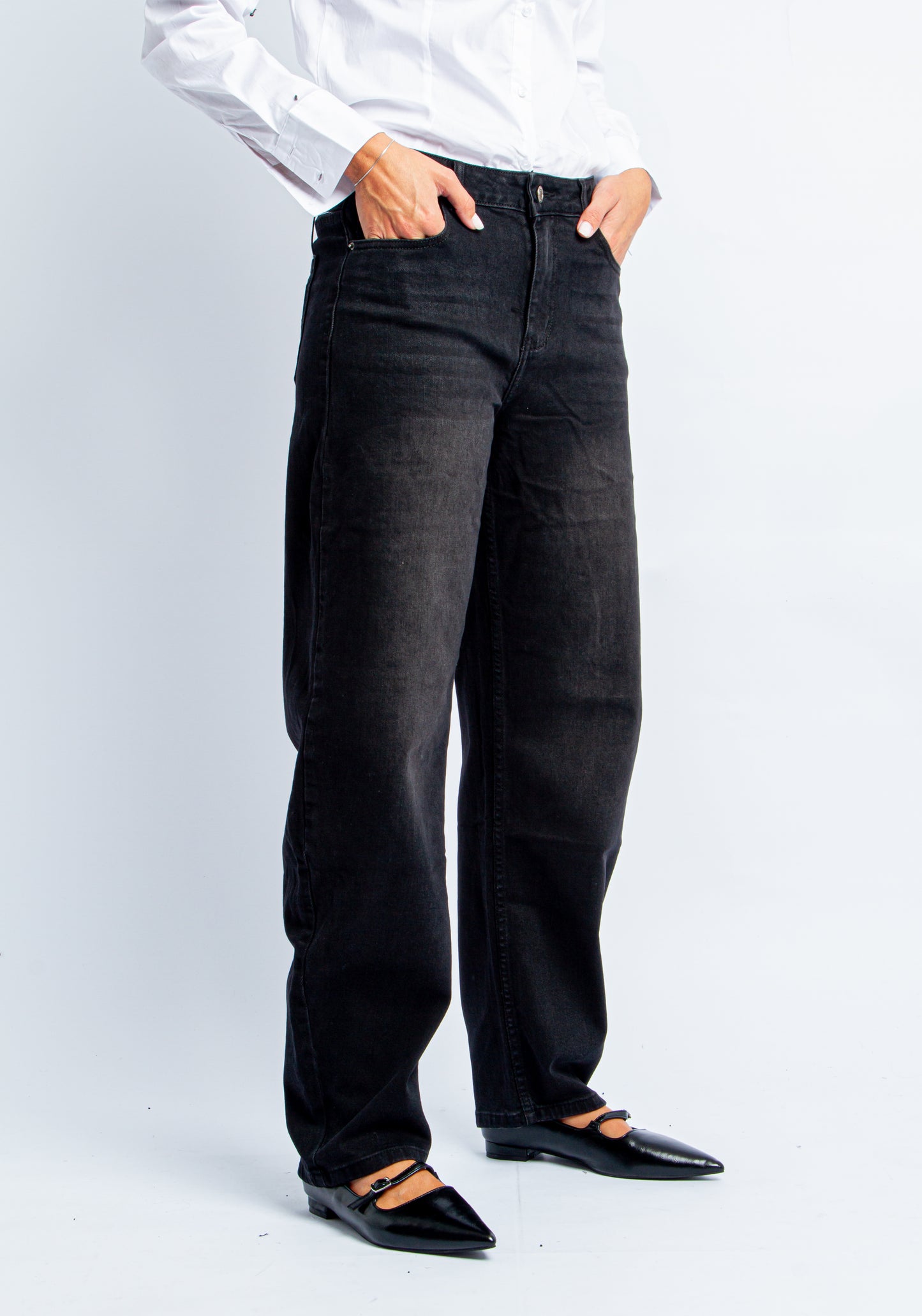 JEANS BANANA GREY