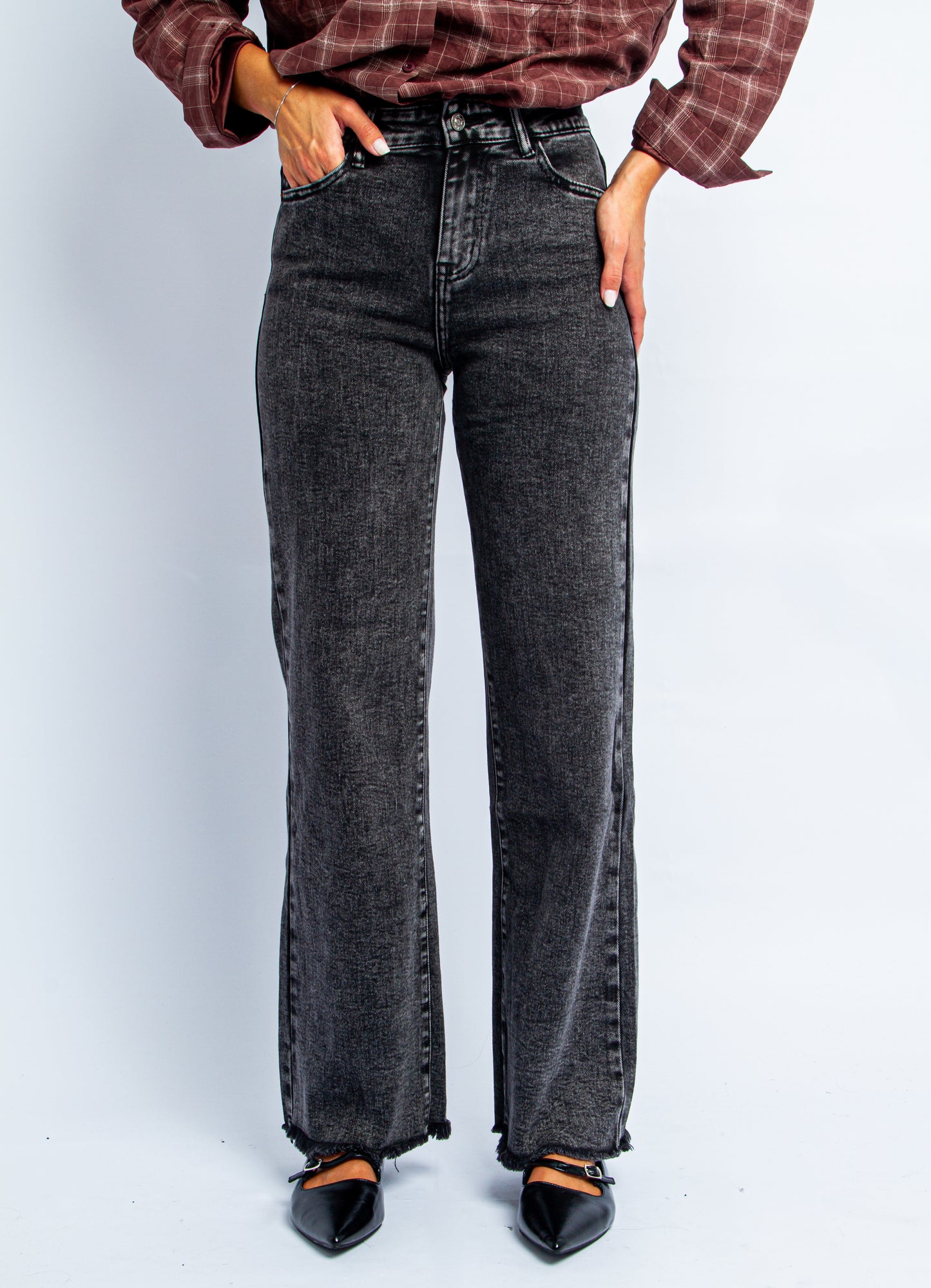 JEANS AMANDA GREY