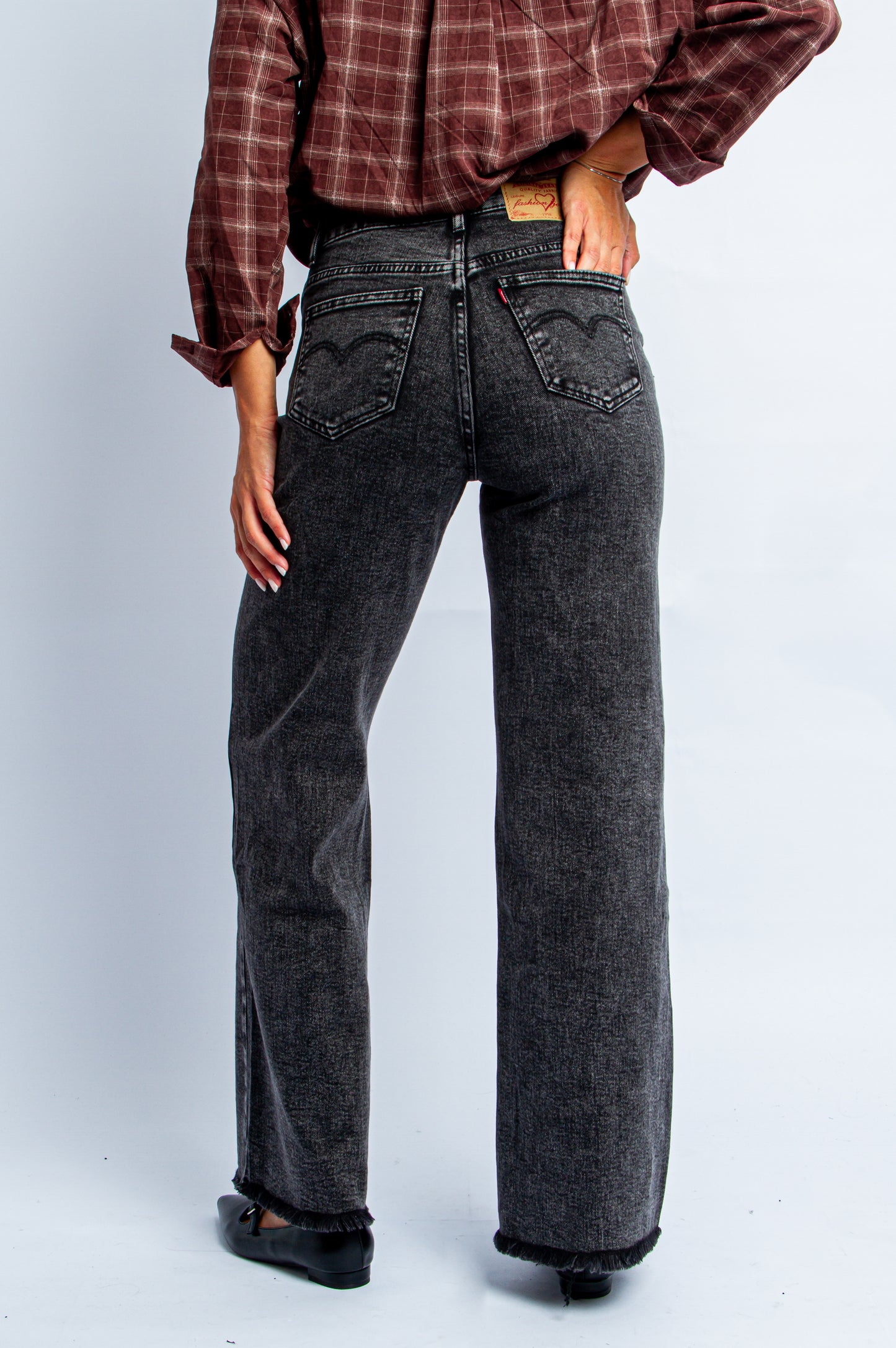 JEANS AMANDA GREY