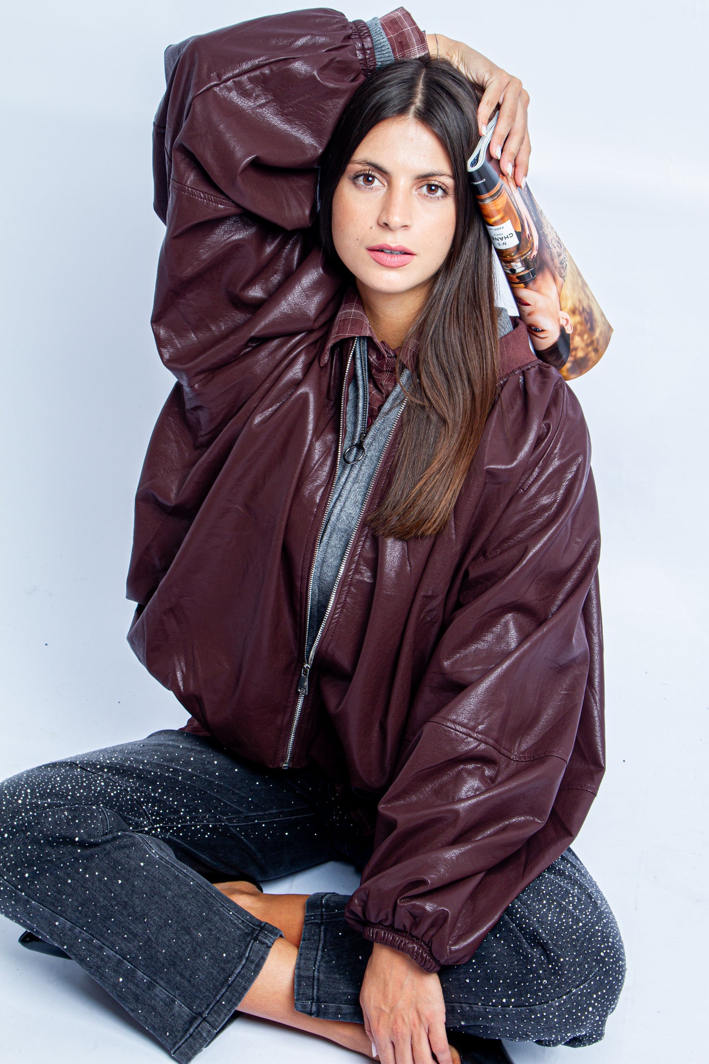 GIACCA BALLON LEATHER