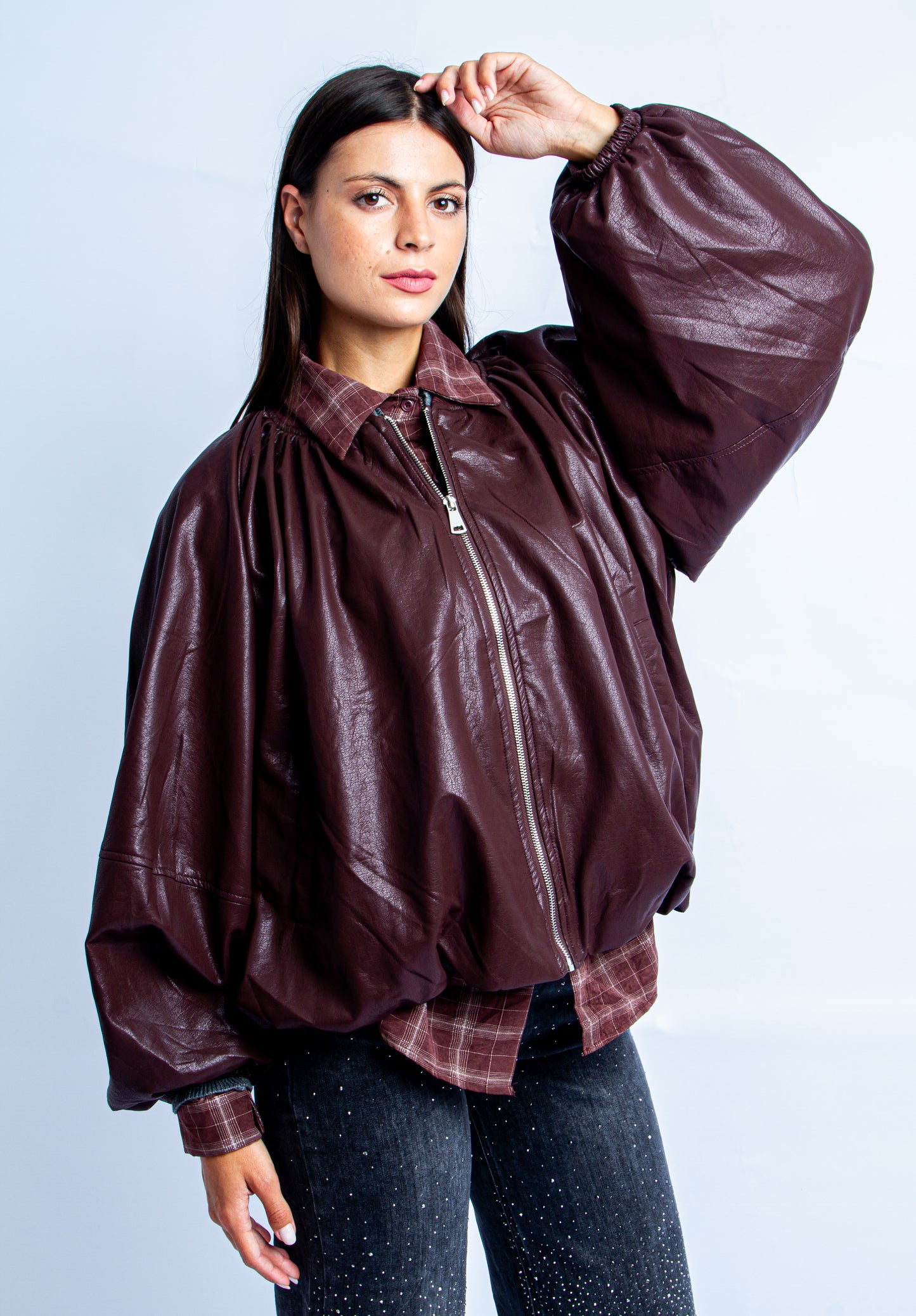 GIACCA BALLON LEATHER