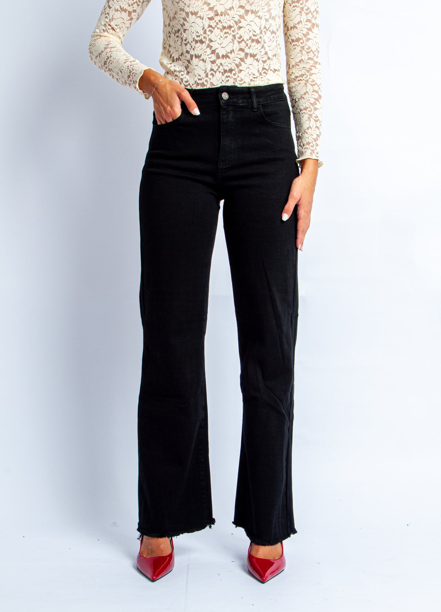 JEANS AMANDA BLACK