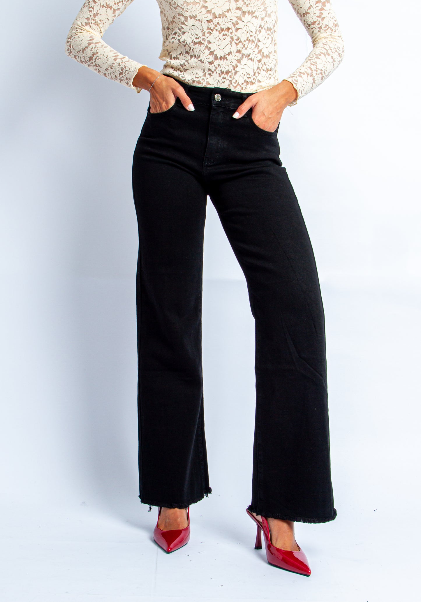 JEANS AMANDA BLACK