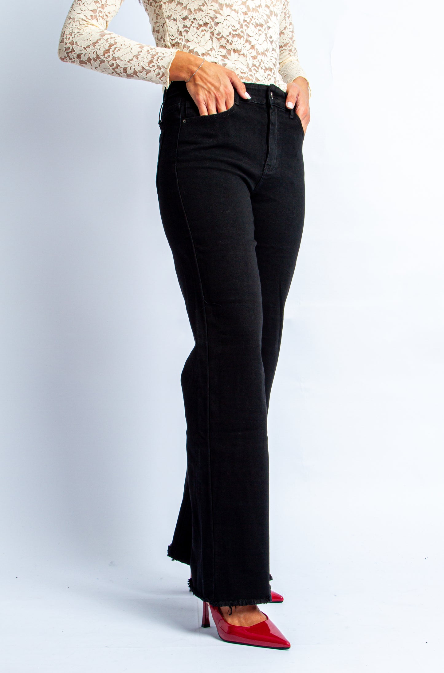 JEANS AMANDA BLACK