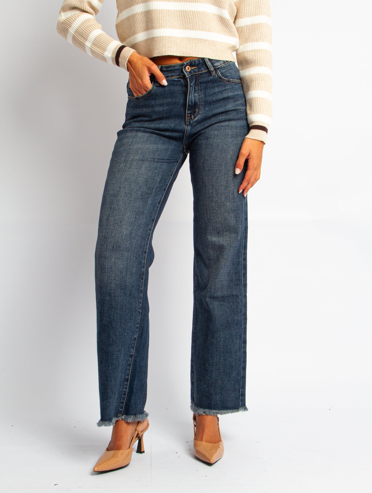 JEANS AMANDA SABBIA