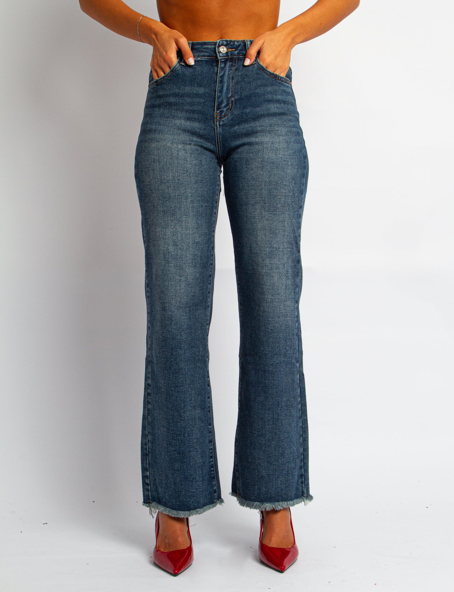 JEANS AMANDA BLUE