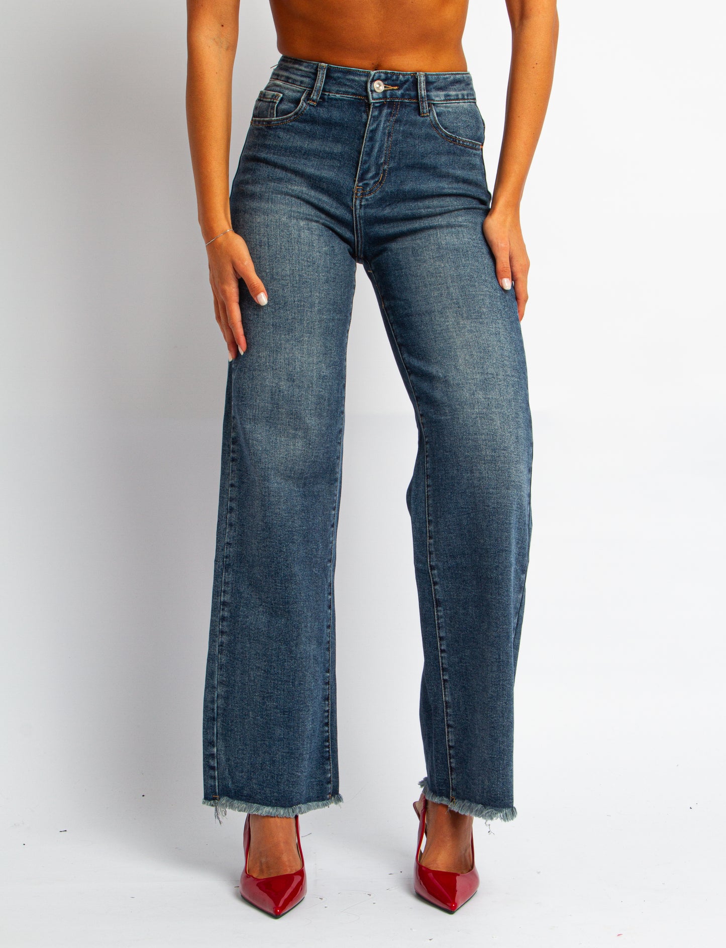 JEANS AMANDA BLUE
