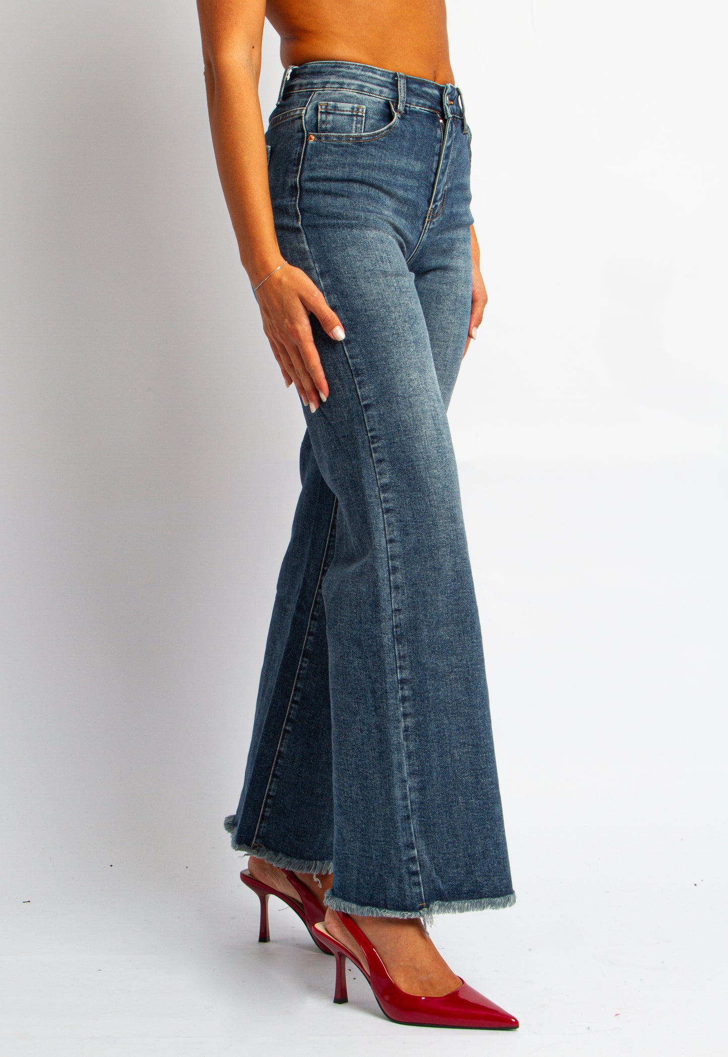 JEANS AMANDA BLUE