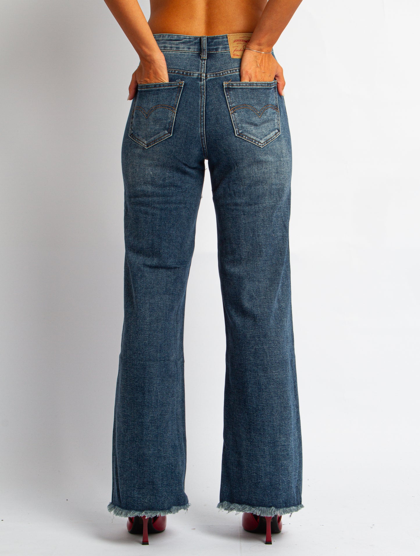 JEANS AMANDA BLUE