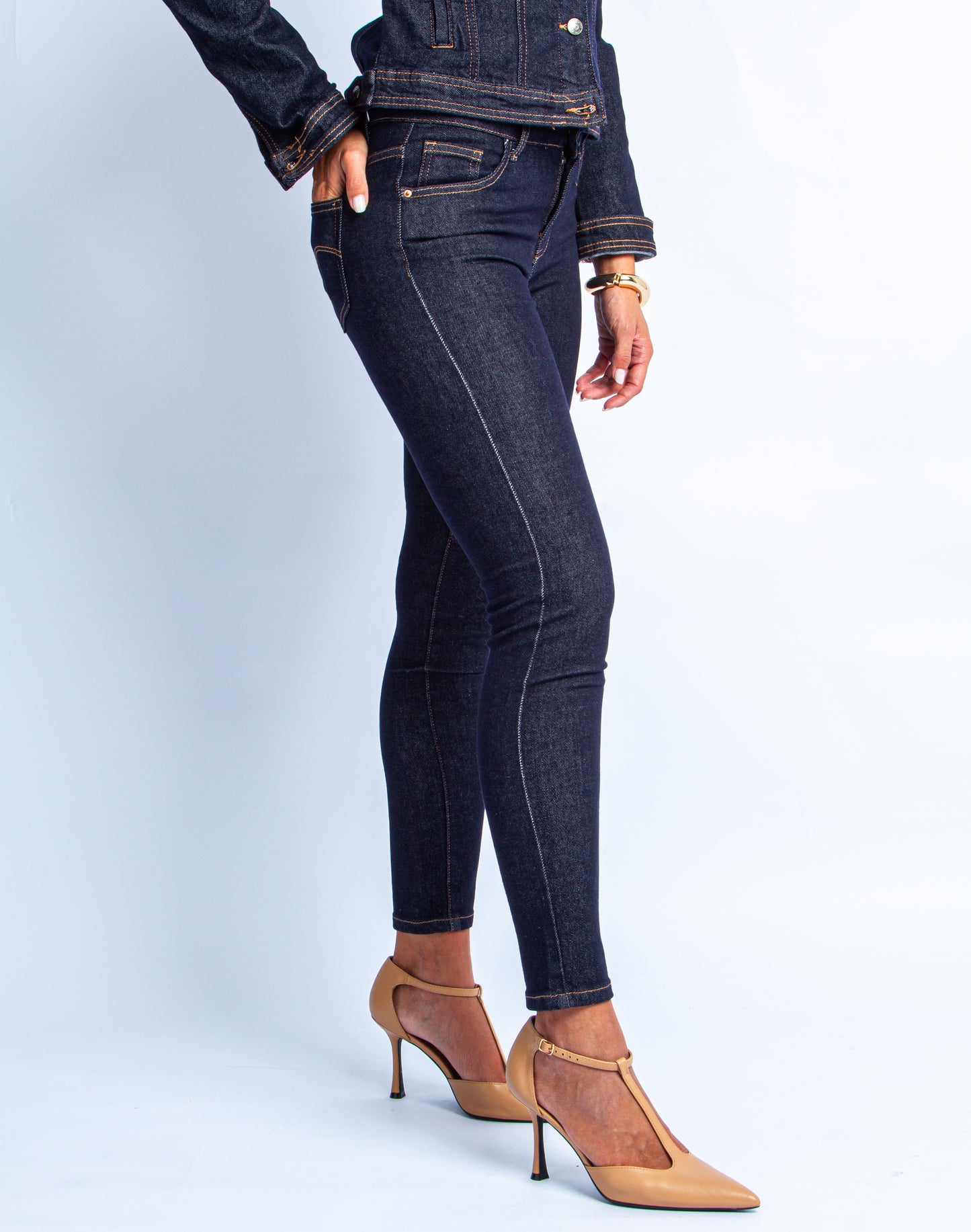 SKINNY JEANS BLUE DENIM