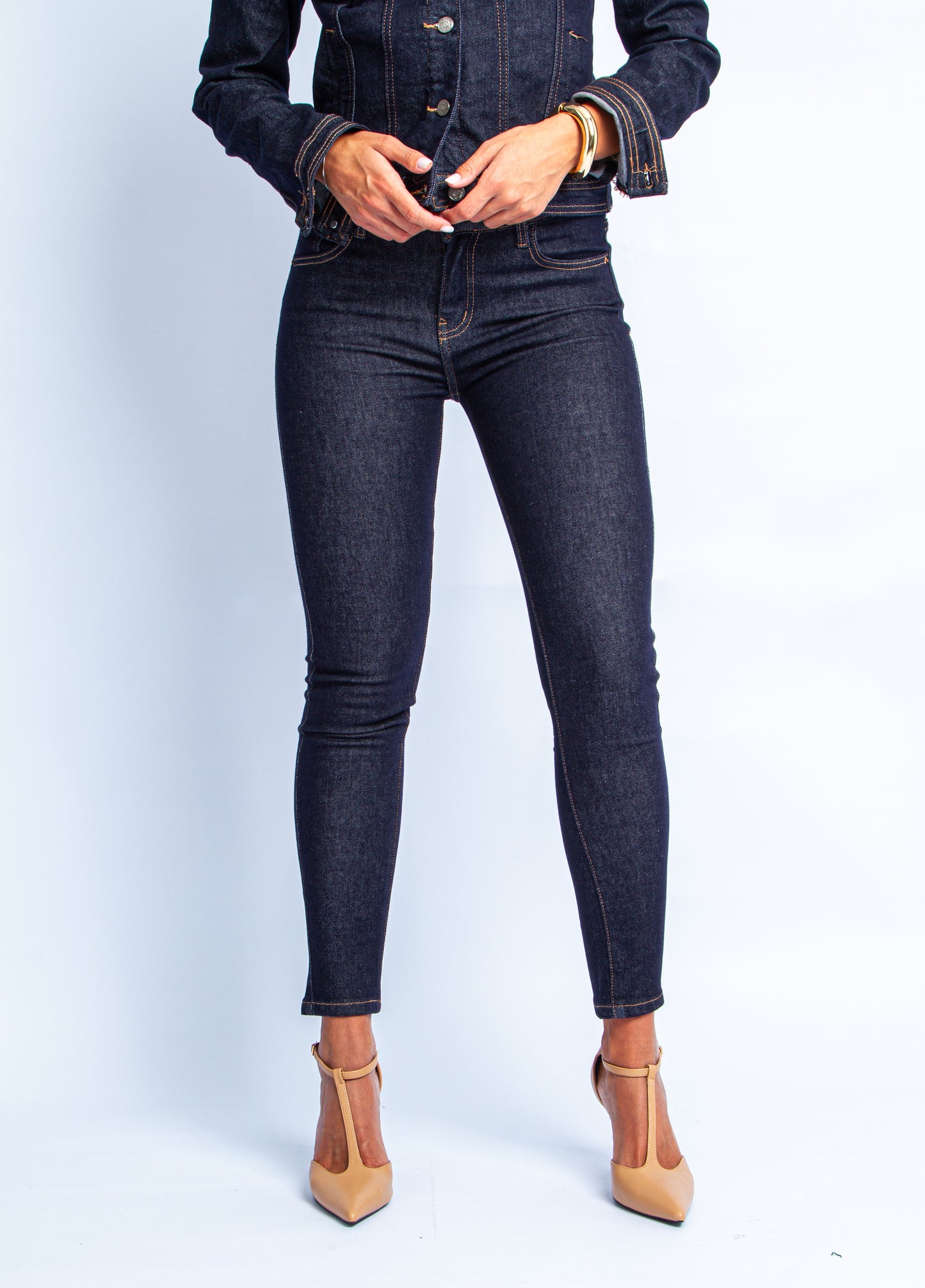 SKINNY JEANS BLUE DENIM