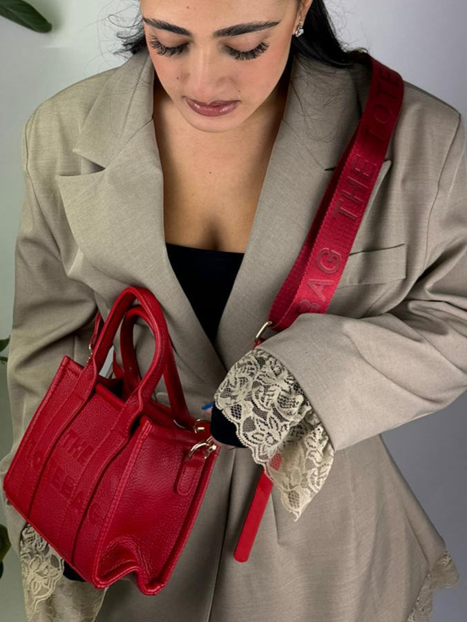 TOTE BAG RED