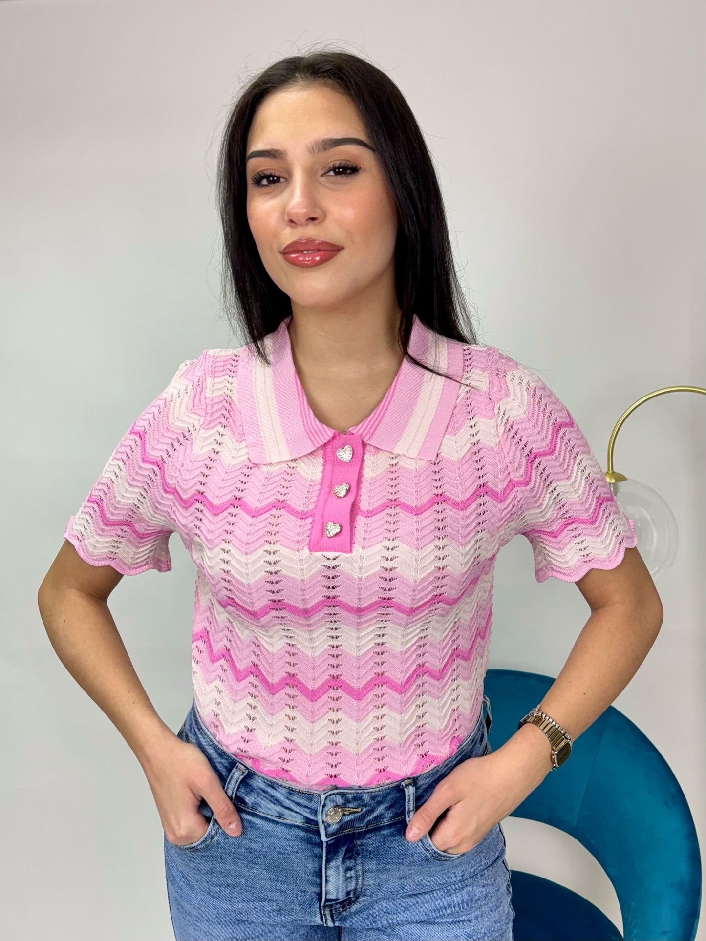 MAGLIA FILO RAINBOW