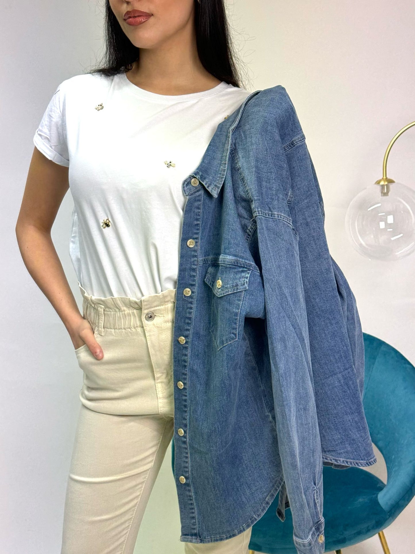 CAMICIA JEANS REGULAR