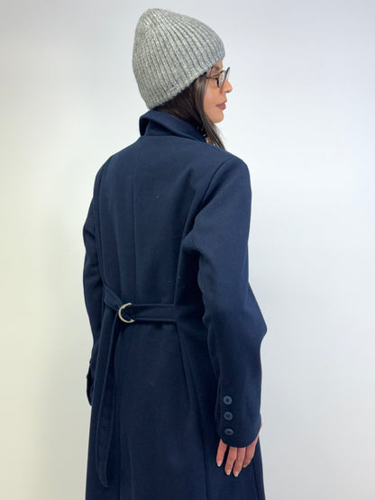 Cappotto over blue navy